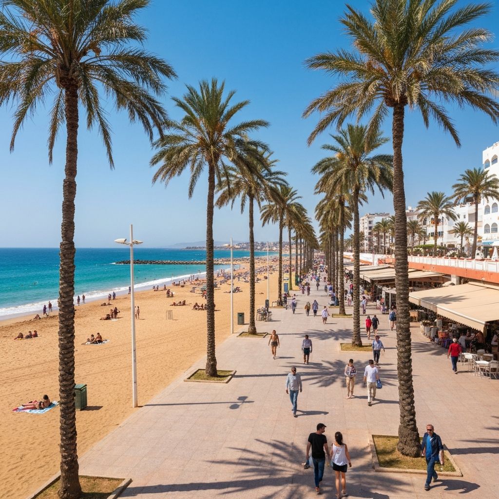 Agadir Beach Promenade