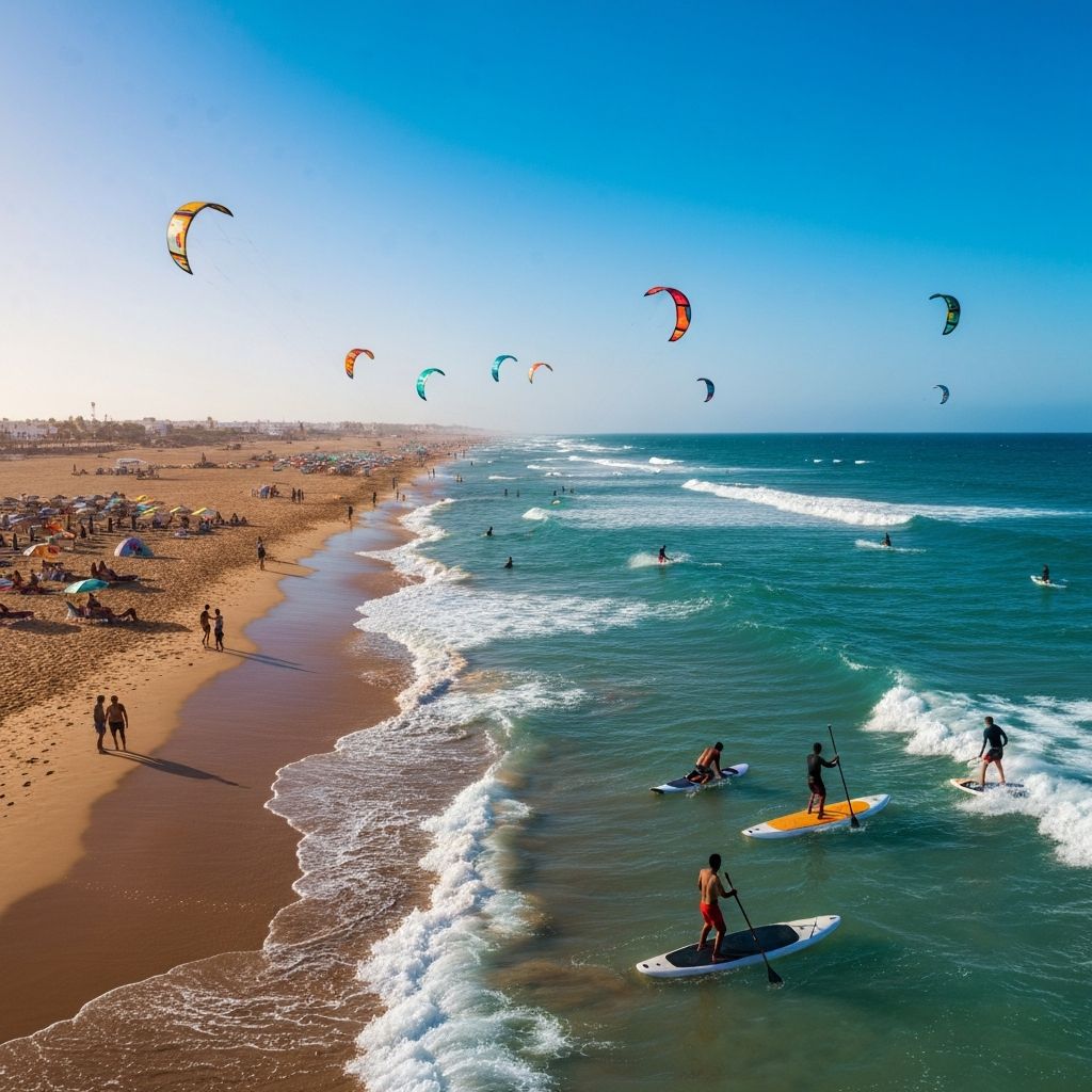 Water Sports at Agadir Beach